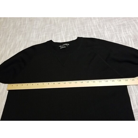 Nina Patrick 90s Y2K Sweater Womens Medium Black Long Sleeve - Picture 7 of 7